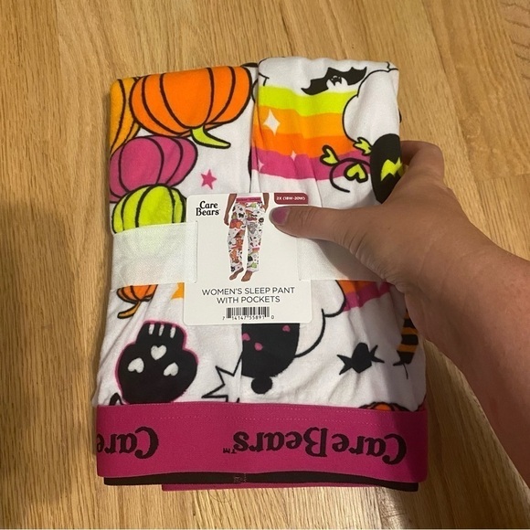 Care Bears Halloween Lounge Sleep Pants NEW Tik Tok Viral Blanket Print - Picture 4 of 7